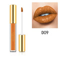 10 Colors Sexy Diamond Lip Gloss Shimmer Long Lasting Lip Makeup Waterproof Metallic Pearl Color Velvet Lipstick Cosmetics