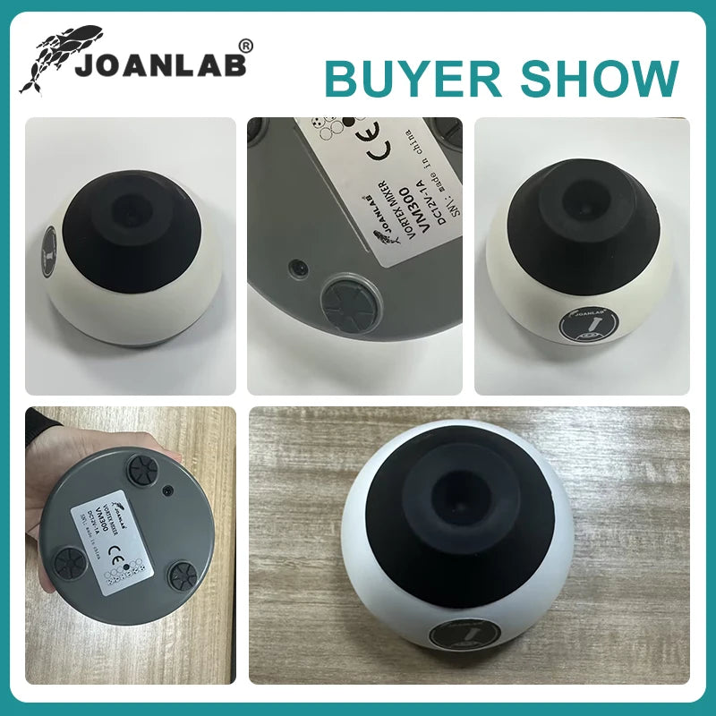 JOANLAB Mini Vortex Mixer Laboratory Tattoo Pigment Nail Polish Liquid Ink Mixer Shaker Lab 50ml 2000rpm VM-200