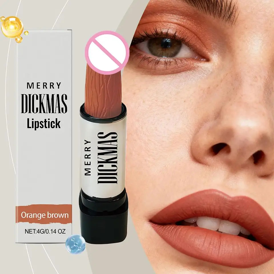 Party Lipstick Waterproof Long-Lasting Moisturizing Orange Gift Red, Lip Pink, Festival Dark Brown Purple, Gloss Bright Ros F7O8