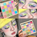 25 Color Eyeshadow Palette Pearlescent Matte Highly Waterproof Shadow Powder Colored Makeup Cosmetics Eye Color I5O7