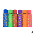 6Pcs/Lot Magic Spotting Fashion Style Color Lipstick  Color Long Lasting Lip Liner Tube Butterfly  Lipstick Cosmetics Makeu