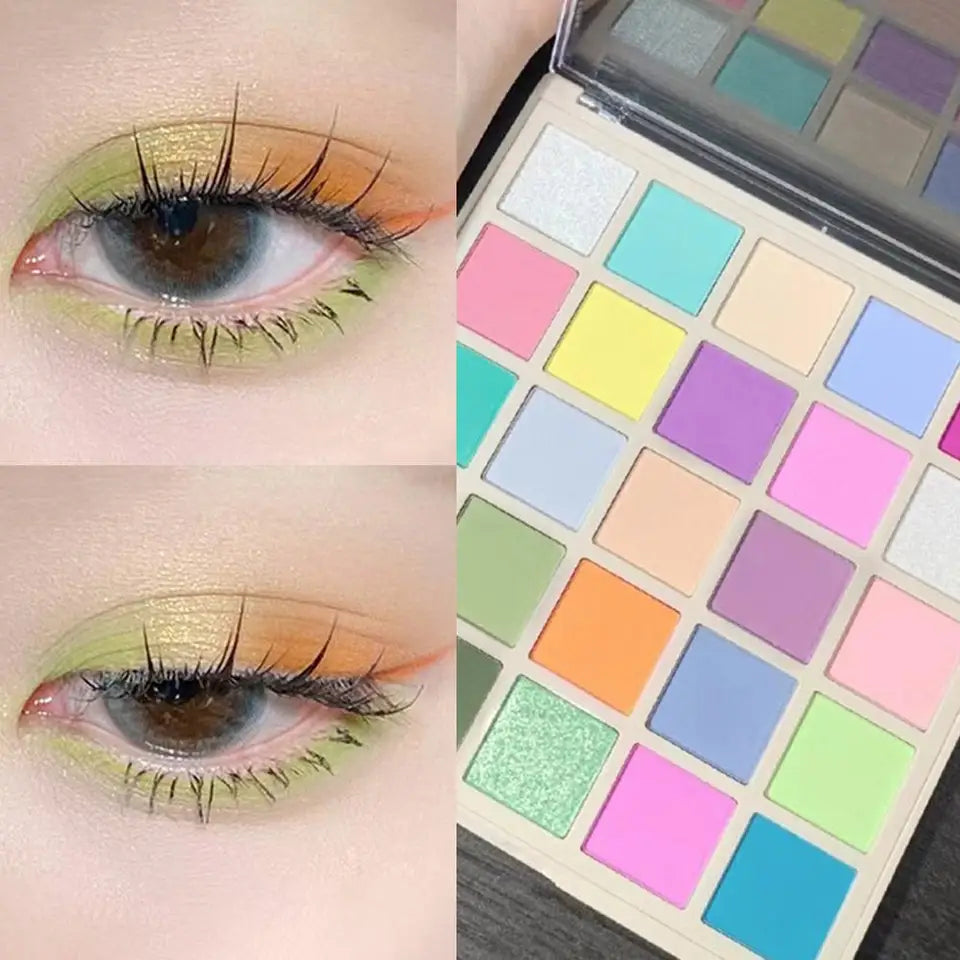 25 Color Eyeshadow Palette Pearlescent Matte Highly Waterproof Shadow Powder Colored Makeup Cosmetics Eye Color I5O7