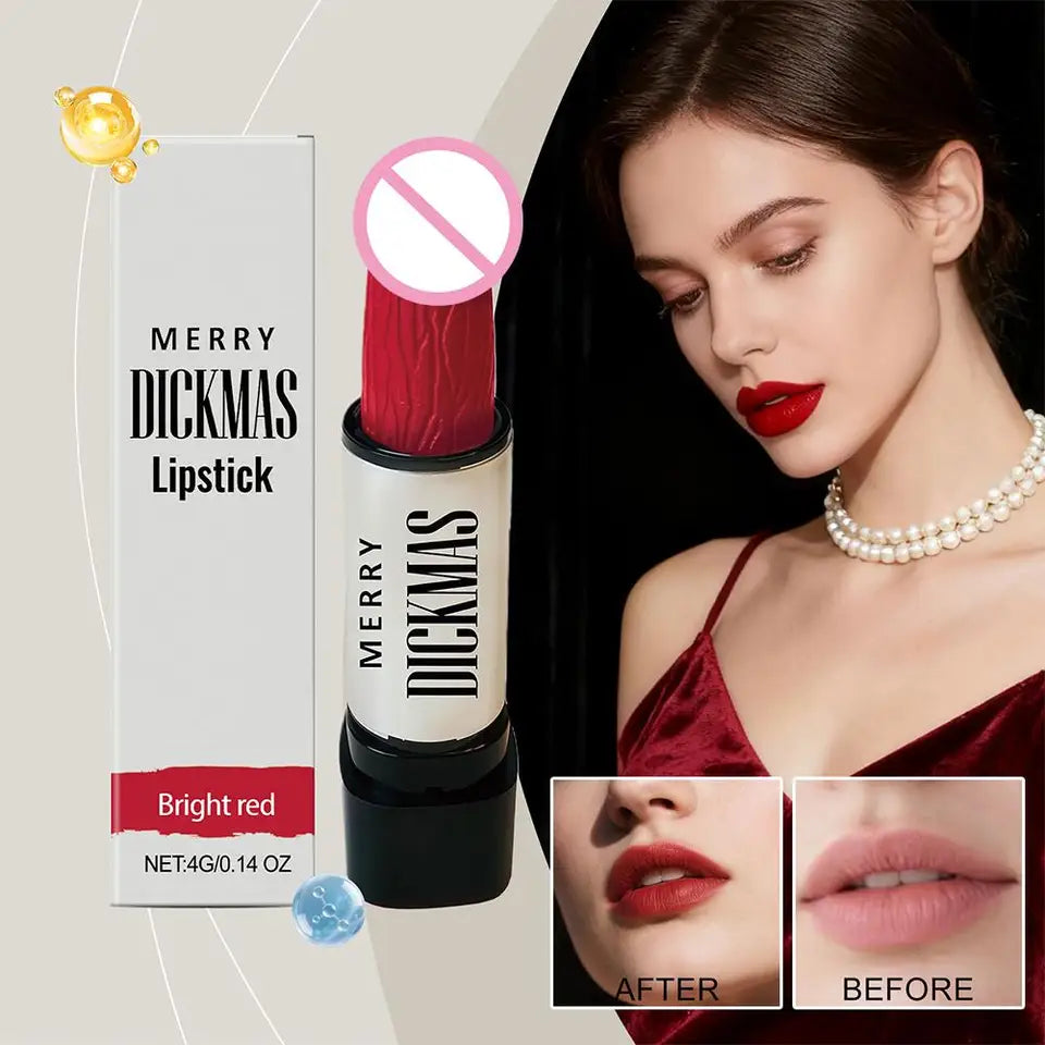 Party Lipstick Waterproof Long-Lasting Moisturizing Orange Gift Red, Lip Pink, Festival Dark Brown Purple, Gloss Bright Ros F7O8